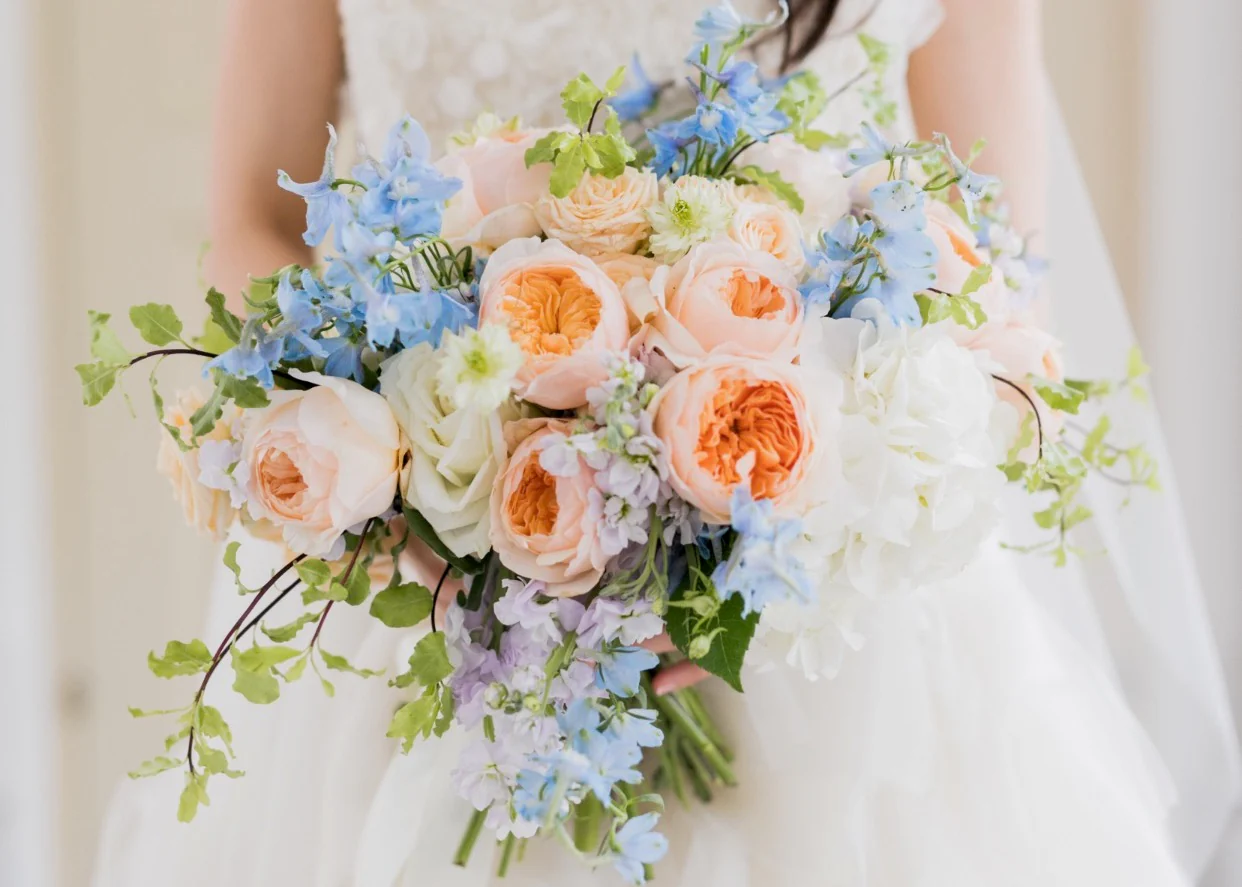 Bridal buket po mjeri — wedding floral dizajn Gradačac Inzira Atelier